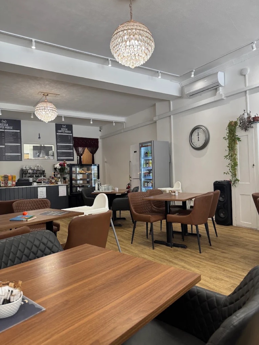 Inside Kessa Coffee House